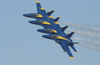 The Navy S Blue Angels Flight Demonstration Team Maintains A Tight Formation Thrilling The Audience, At Sherman Field Onboard Nas Pensacola Image