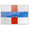 Flag Netherlands Antilles Image