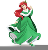 Disney Princess Clipart Christmas Image