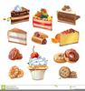 Cakes And Pastries Clipart Image