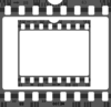 Blank 35mm Film Frame Clip Art