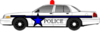 Cop Car 1 Clip Art