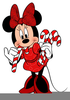 Disney Clipart Christmas Minnie Christmas Mouse Candy Canes Image