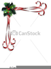 Christmas Borders Lines Free Clipart Image