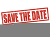 Clipart Save The Date Image