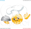Smiley Face Emoticons Clipart Image