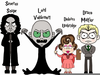 Harry Potter Characters Clipart Image