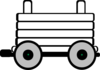 Loco Train Carriage  Clip Art