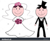 Animated Bride And Groom Clipart Image