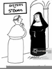 Clipart Of A Mean Nun Image