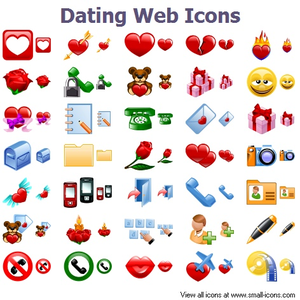 Dating Web Icons Image