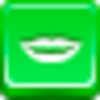 Free Green Button Hollywood Smile Image