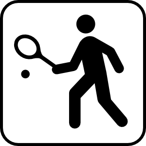 Tennis Or Squah Courts Clip Art