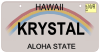 Hawaii License Plate Clip Art