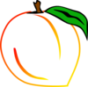 Fresh Peach Clip Art