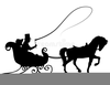 Free Horse And Sleigh Clipart Image