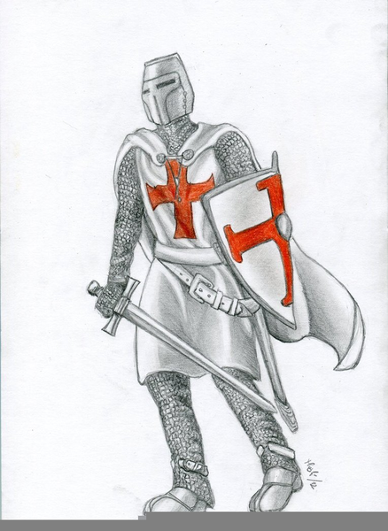Templar Knight Drawing | Free Images at Clker.com - vector clip art