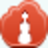 Free Red Cloud Violin Image