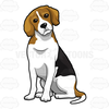 Animated Beagle Clipart Image