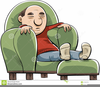 Big Comfy Couch Clipart Image