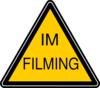 Im Filming Badge Clip Art