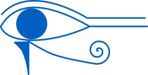 Blue. Eye Of Horus Clip Art