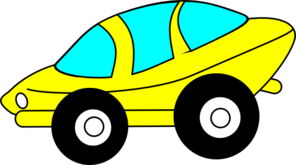 Cartoon Sporty Car Clip Art