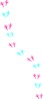 Bird Footprints Clip Art