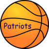 Patriot Basket Ball Clip Art