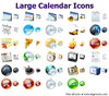 Large Calendar Icons Image