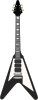 Flying V Guitar 2 Clip Art