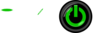 Green Power Button Clip Art