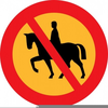 Riding Horse Clipart Image
