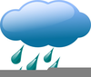 Rainclouds Clipart Image