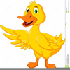 Duck Scene Clipart Image