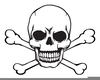 Skull And Crossbone Free Clipart Image