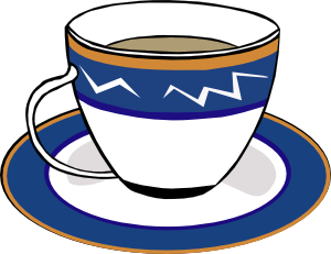 A Cup And A Dish Clip Art