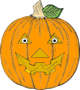 Pumpkin Face Clip Art