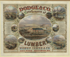 Dodge & Co. Manufacturers Of Lumber Image