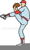 Clipart Baseball Pitcher Image