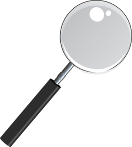 Magnigying Glass Clip Art