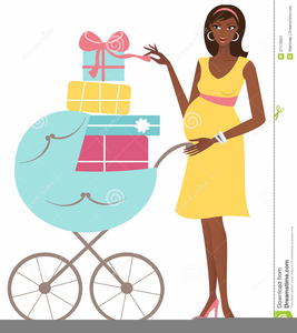 Silhouette Pregnant Woman Clipart Free Image