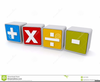 Multiplication Division Clipart Image