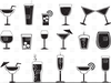 Liquor Glasses Clipart Image