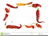 Chili Peppers Frame Clipart Image