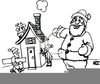Free Santas Workshop Clipart Image