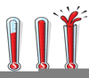 Fund Raiser Thermometer Clipart Image