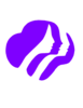 Purple Girl Scouts Logo Clip Art