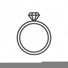 Engagement Clipart Black And White Image