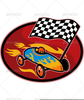 Clipart Racing Checkered Flag Image